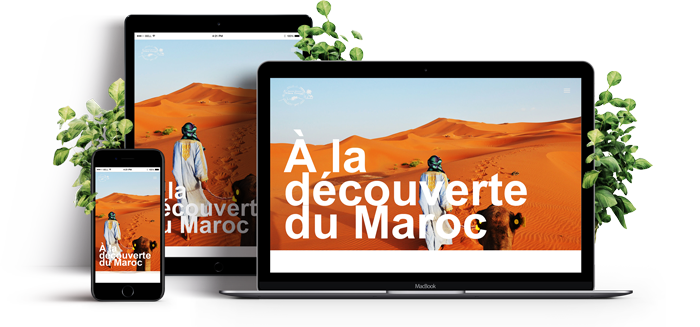 Page sur les excursions du désert - webdesign - Projet Fikra Travel