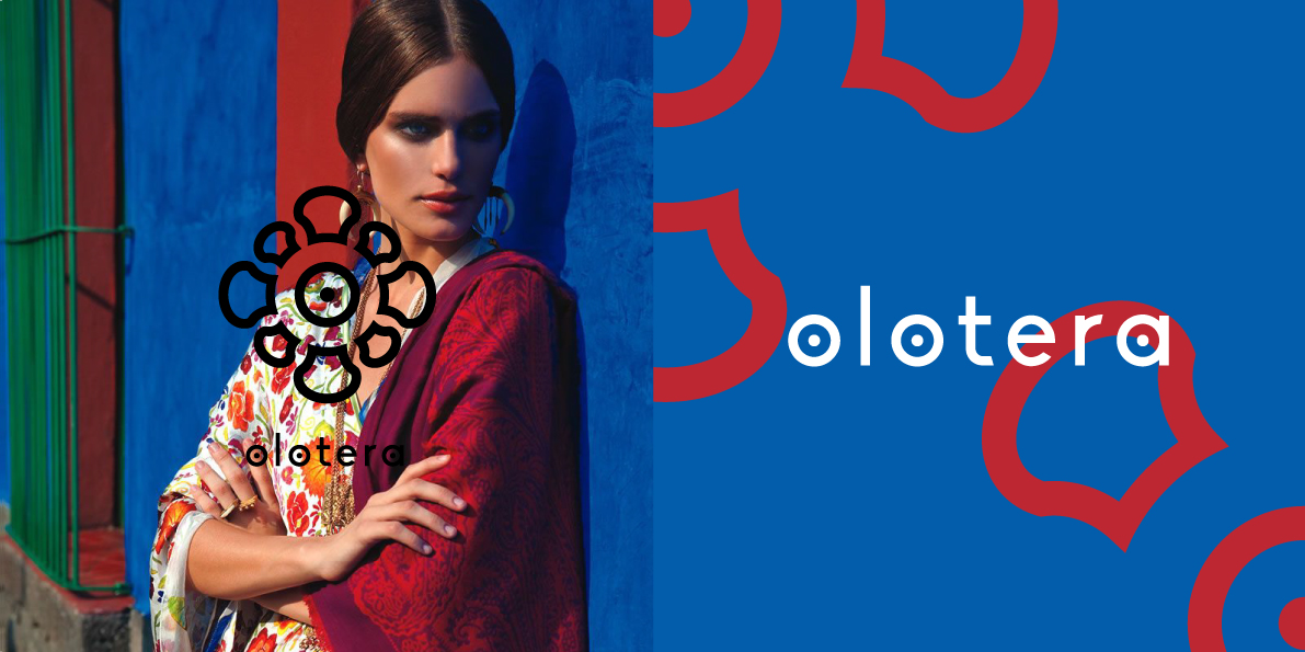 Olotera's visual identity and patterns