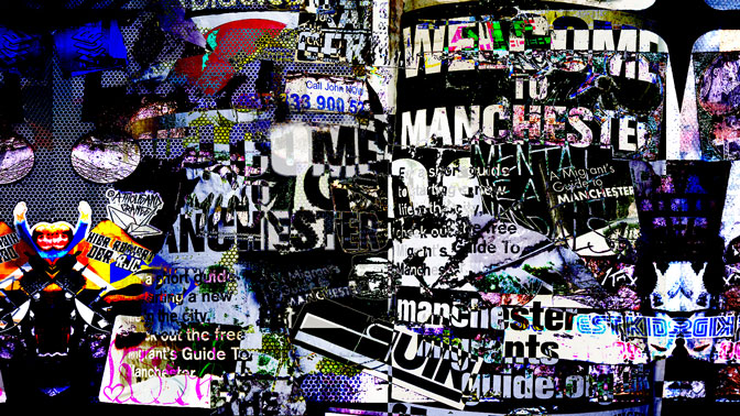 création graphique - affiches Manchester